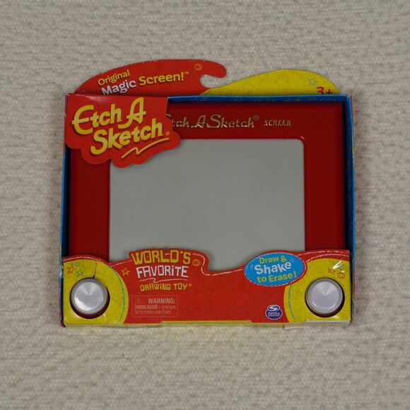 Etch A Sketch Magic Screen Unisex Kids Classic Drawing Toy 3+ Retired - Picture 1 of 10